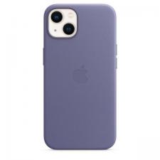 Carcasa Apple Leather Case cu MagSafe compatibila cu iPhone 13 / 14 / 15, Violet