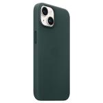 Carcasa Apple Leather Case cu MagSafe compatibila cu iPhone 15 Plus / 14 Plus, Forest Green 3 - lerato.ro
