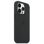 Carcasa Apple Silicone Case cu MagSafe compatibila cu iPhone 14 Pro Max, Negru 3 - lerato.ro