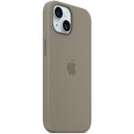 Carcasa Apple Silicone Case cu MagSafe compatibila cu iPhone 15 / 14 / 13, Clay 3 - lerato.ro