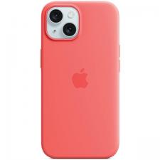 Carcasa Apple Silicone Case cu MagSafe compatibila cu iPhone 15 / 14 / 13, Guava