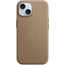 Carcasa Apple FineWoven cu MagSafe compatibila cu iPhone 15 Plus / 14 Plus, Taupe