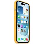 Carcasa Apple Silicone Case compatibila cu iPhone 15 / 14 / 13, Galben 7 - lerato.ro