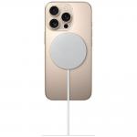 Incarcator Wireless Apple, Compatibil MagSafe, 25W, USB-C, Lungime cablu 1m, White 6 - lerato.ro