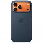 Husa Apple TechWoven cu MagSafe compatibila cu iPhone 18 Pro Max / 17 Pro Max, Dark Blue 4 - lerato.ro