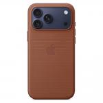 Husa Apple TechWoven cu MagSafe compatibila cu iPhone 18 Pro Max / 17 Pro Max, Sienna 3 - lerato.ro
