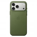Husa Apple TechWoven cu MagSafe compatibila cu iPhone 18 Pro Max / 17 Pro Max, Verde 2 - lerato.ro