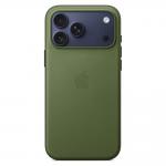 Husa Apple TechWoven cu MagSafe compatibila cu iPhone 18 Pro Max / 17 Pro Max, Verde 3 - lerato.ro
