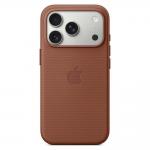 Husa Apple TechWoven cu MagSafe compatibila cu iPhone 18 Pro / 17 Pro, Sienna 2 - lerato.ro