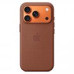 Husa Apple TechWoven cu MagSafe compatibila cu iPhone 18 Pro / 17 Pro, Sienna 4 - lerato.ro