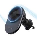 Suport magnetic Araree Renergy AM15V, Air Vent Mount, 15W, Cablu USB-C la USB, Negru 3 - lerato.ro