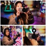 Lampa LED portabila pentru telefon Araree Magfie Light cu MagSafe, 750mAh, USB-C Negru 8 - lerato.ro