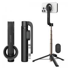 Selfie stick cu trepied Araree Magfie Pod, MagSafe, Rotire 360 grade, Telecomanda Bluetooth, Negru