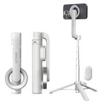 Selfie stick cu trepied Araree Magfie Pod, MagSafe, Rotire 360 grade, Telecomanda Bluetooth, Alb 2 - lerato.ro