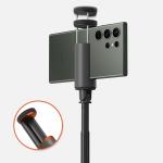Selfie stick cu trepied Araree Selfie PodPro, Rotire 360 grade, Telecomanda Bluetooth, USB-C, Negru 6 - lerato.ro