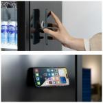 Suport magnetic universal pentru telefon Araree A-Ring GripTok, Ajustabil, Negru 10 - lerato.ro