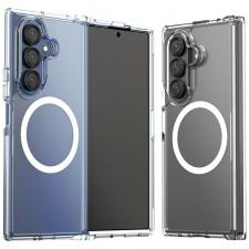 Carcasa Araree Aero Duple M cu MagSafe compatibila cu Samsung Galaxy Z Fold 7, Transparent