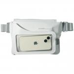 Husa waterproof universala Araree, Inchidere prin fermoar si velcro, IPX8, Alb 2 - lerato.ro