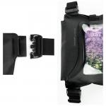 Husa waterproof universala Araree, Inchidere prin fermoar si velcro, IPX8, Negru 3 - lerato.ro