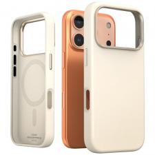 Huse si carcase iPhone 17 Pro, Carcasa Araree Typo Skin M cu MagSafe compatibila cu iPhone 17 Pro, Stone, lerato.ro