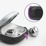 Carcasa Araree Bean compatibila cu Samsung Galaxy Buds Live / Pro / Fe, Negru 3 - lerato.ro