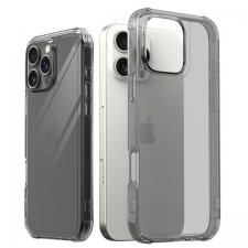 Huse si carcase iPhone 16 Pro Max, Carcasa Araree Flexield compatibila cu iPhone 16 Pro Max, Clear Black, lerato.ro