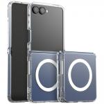 Carcasa Araree Duple M cu MagSafe compatibila cu Samsung Galaxy Z Flip 7, Transparent 2 - lerato.ro