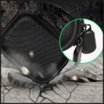 Husa universala pentru casti in ear Araree, 9 × 7 × 3 cm, Negru 7 - lerato.ro