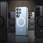 Husa Araree Duple M cu MagSafe compatibila cu Samsung Galaxy S26, Transparent 3 - lerato.ro