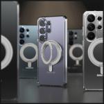 Husa Araree Duple M cu MagSafe si Stand compatibila cu Samsung Galaxy S26 Ultra, Transparent 9 - lerato.ro