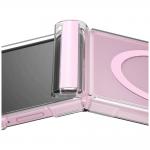 Carcasa Araree Duple 360 M cu MagSafe compatibila cu Samsung Galaxy Z Flip 8, Roz 4 - lerato.ro