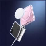 Carcasa Araree Duple 360 M cu MagSafe compatibila cu Samsung Galaxy Z Flip 8, Roz 5 - lerato.ro