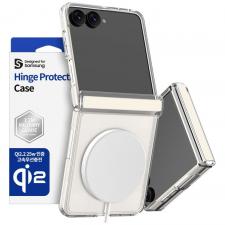 Carcasa Araree Duple 360 M cu MagSafe compatibila cu Samsung Galaxy Z Flip 8, Crem