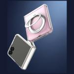 Carcasa Araree Duple 360 M cu MagSafe si Stand compatibila cu Samsung Galaxy Z Flip 8, Transparent 5 - lerato.ro