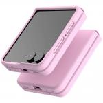 Husa Araree Aero Flex compatibila cu Samsung Galaxy Z Flip 8, Roz 3 - lerato.ro