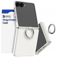 Husa Araree Aero Flex R compatibila cu Samsung Galaxy Z Flip 8, Crem