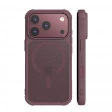Huse si carcase iPhone 18 Pro, Husa Araree Duple M Armor cu MagSafe compatibila cu iPhone 18 Pro / 17 Pro, Burgundy, lerato.ro
