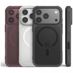 Husa Araree Duple M Armor cu MagSafe compatibila cu iPhone 18 Pro / 17 Pro, Burgundy 8 - lerato.ro