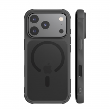 Huse si carcase iPhone 18 Pro, Husa Araree Duple M Armor cu MagSafe compatibila cu iPhone 18 Pro / 17 Pro, Negru, lerato.ro