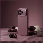 Husa Araree Typo Skin cu MagSafe compatibila cu iPhone 18 Pro / 17 Pro, Burgundy 3 - lerato.ro