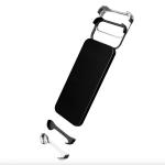 Protectie din aluminiu Arc Pulse compatibila cu iPhone 17 Pro Max, Negru 6 - lerato.ro