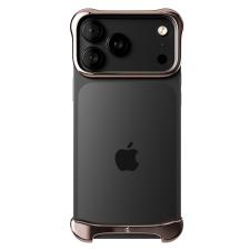 Protectie din aluminiu Arc Pulse compatibila cu iPhone 17 Pro Max, Rose Bronze