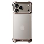 Protectie din aluminiu Arc Pulse compatibila cu iPhone 17 Pro, Rose Bronze 2 - lerato.ro