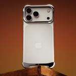 Protectie din aluminiu Arc Pulse compatibila cu iPhone 17 Pro, Silver 8 - lerato.ro