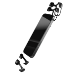 Protectie din aluminiu Arc Pulse compatibila cu iPhone 16 Pro, Negru 13 - lerato.ro