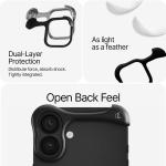 Protectie din aluminiu Arc Pulse compatibila cu iPhone 16, Negru 6 - lerato.ro