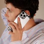 Protectie din aluminiu Arc Pulse compatibila cu iPhone 16 Pro, Silver 8 - lerato.ro