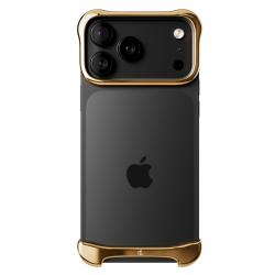 Protectie din aluminiu Arc Pulse compatibila cu iPhone 17 Pro, Gold