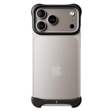 Huse si carcase iPhone 18 Pro, Protectie din aluminiu Arc Pulse compatibila cu iPhone 18 Pro, Matte Black, lerato.ro