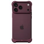 Protectie din aluminiu Arc Pulse compatibila cu iPhone 18 Pro Max, Matte Dark Red 4 - lerato.ro